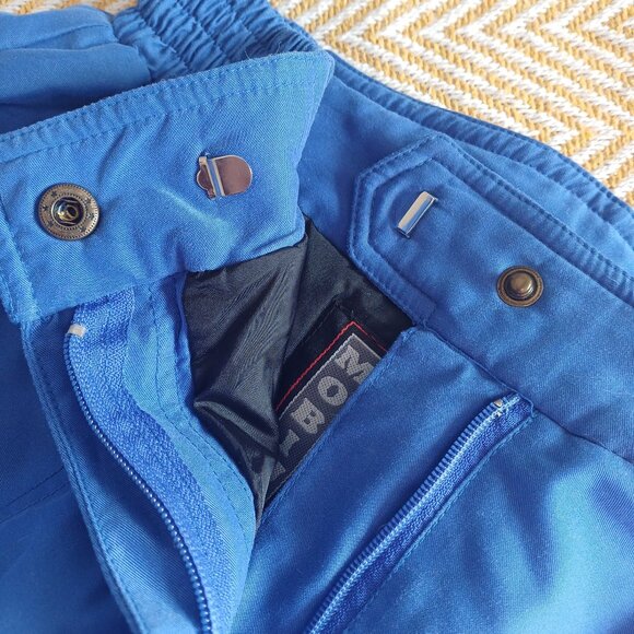 Vintage MOBIUS RANDONNEE Warm & Soft Women’s Blue Ski Snowboard Pants Size 10 - Picture 9 of 12